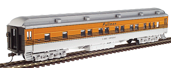 Ready-To-Roll(tm) Standard Pullman Car - Assembled -- Denver & Rio Grande Western