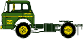 Ready-To-Roll(tm) American Trucks - Ford C Cabover Single Axle Tractor -- John Deere(tm) Service