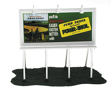 Classic Billboard - Assembled -- John Deere(TM) Powr-Trol