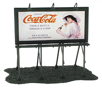 Coca-Cola(R) Billboards -- From a Bottle Through a Straw