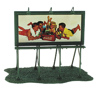 Coca-Cola(R) Billboards -- Beach Scene