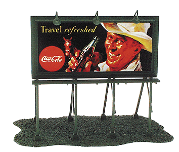 Coca-Cola(R) Billboards -- "Travel Refreshed" Cowboy & Horse