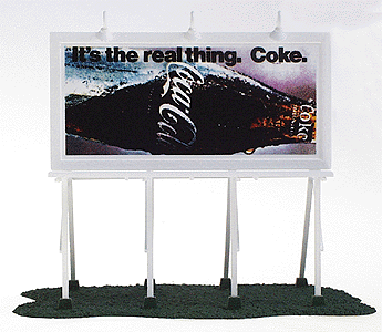 Coca-Cola(R) Billboards -- "It's The Real Thing"