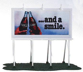 Coca-Cola(R) Billboards -- "And A Smile"