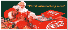 Coca-Cola(R) Billboards -- Holiday #3 "Thirst Asks Nothing More"
