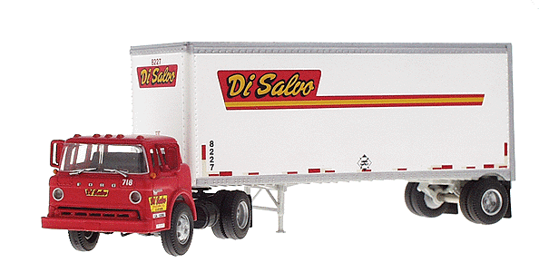 Ready-To-Roll(tm) Ford "C" w/28' Wedge Trailer -- Disalvo