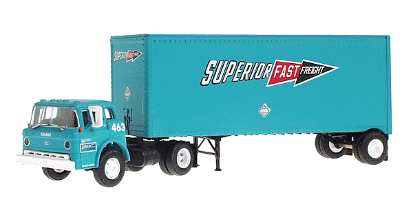 Ready-To-Roll(tm) Ford "C" w/28' Wedge Trailer -- Superior