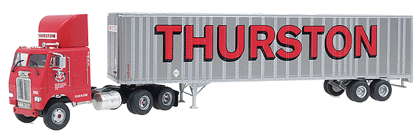 Ready-To-Roll(tm) Tractor/Trailer - Freightliner Cabover w/48' Trailer -- Thurston