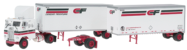Ready-To-Roll (tm) Freightliner w/2 28' Trailers -- Canadian Freightways