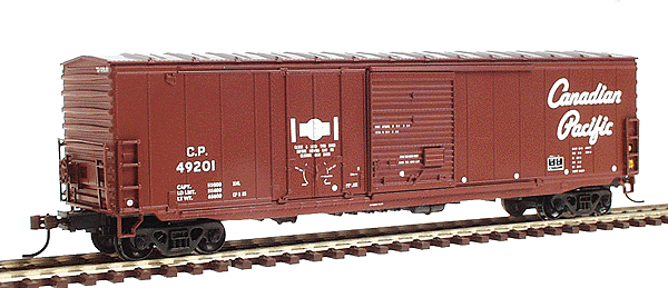 Ready-To-Roll(TM) 50' Combo-Door Boxcar - Assembled -- Canadian Pacific (Script)