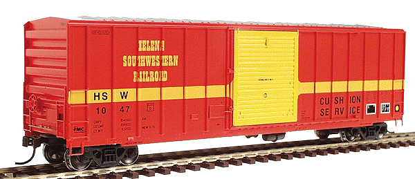 Ready-To-Roll(TM) 50' FMC 5347 Cubic Foot Boxcar - Assembled -- Helena Southwestern #2