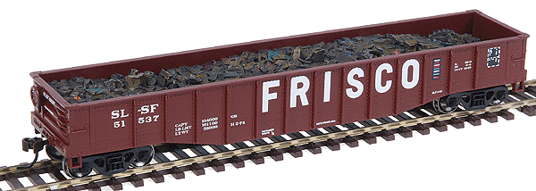 Ready-To-Roll(tm) 50' Gondola w/Load - Assembled -- Frisco