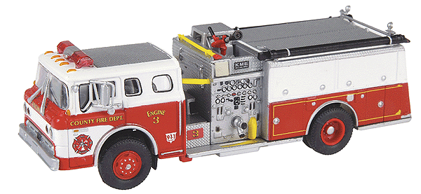Emergency - Ready-To-Roll(TM) Fire Truck - Ford "C" -- County Fire Department