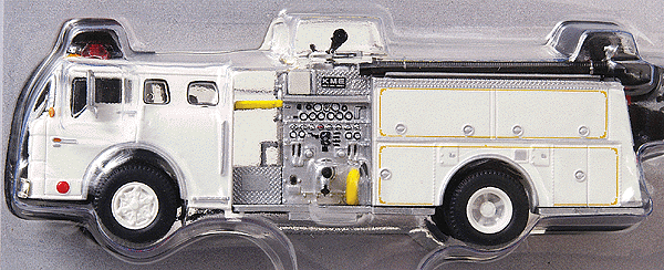 Emergency - Ready-To-Roll(TM) Ford C Cab Fire Engine - Painted, Unlettered -- White