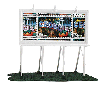 Ready-To-Roll(TM) US Postal Service 50 States Commemorative Billboards -- Georgia State Stamp