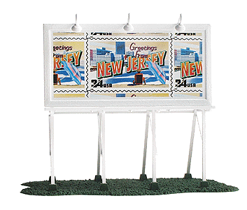 Ready-To-Roll(TM) US Postal Service 50 States Commemorative Billboards -- New Jersey State Stamp