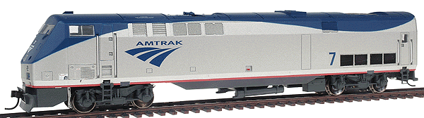 Diesel AMD-103 Powered - DCC Ready - Walthers Exclusive Model -- Amtrak(R) #7 (Low Stripe)