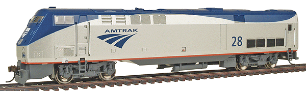 Diesel AMD-103 P42 Powered - DCC Ready - Walthers Exclusive Model -- Amtrak (R) #28 (Low Stripe)