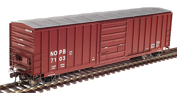 50' Sieco Boxcar - Assembled -- New Orleans Public Belt #1