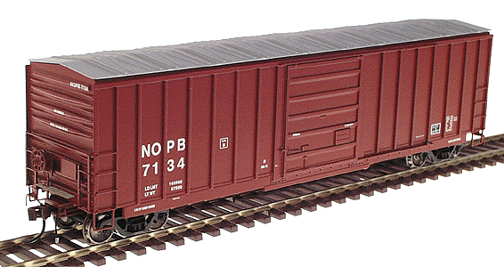 50' Sieco Boxcar - Assembled -- New Orleans Public Belt #2