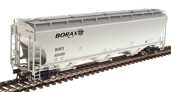 Trinity 5161 Cubic Foot Ten-Panel Covered Hopper - Assembled -- Borax #500095
