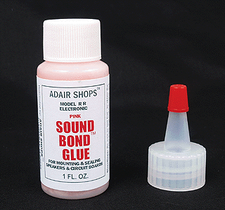 Pink Sound Bond(TM) Glue -- For General Electronic Uses (Dries Pink)