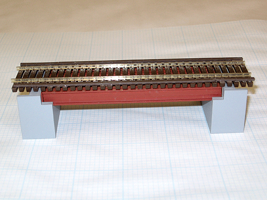 Little Creek Girder Bridge w/Abutments - Kit -- 29'  8.8m Scale Span