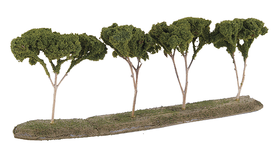 1-1/2" Deciduous Trees 4-Pack