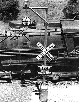 Stationary Wig-Wag Grade Crossing Signal pkg(2)