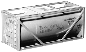 Framed Tank Container -- TransAmerica Leasing