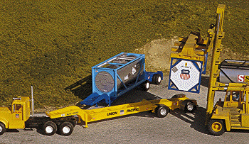 20' Tank Container Trailer -- Yellow