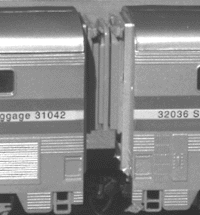 Working Diaphragm Kits - 1 Pair -- Gray - For Con-Cor Superliner Cars-1