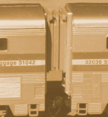 Working Diaphragm Kits - 1 Pair -- Gray - For Con-Cor Superliner Cars-2