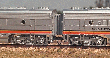 Working Diaphragm Kits for Athearn F7 A&B Unit Diesels - 1 Pair -- Gray
