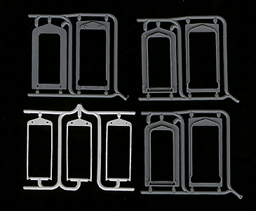 Working Diaphragm Kits for Athearn Genesis F7 A&B Unit Diesels - 1 Pair -- Gray