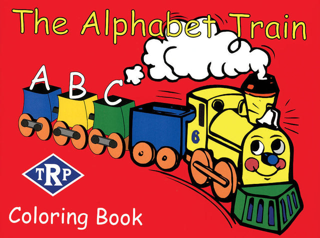 The Alphabet Train Coloring Book -- Softcover