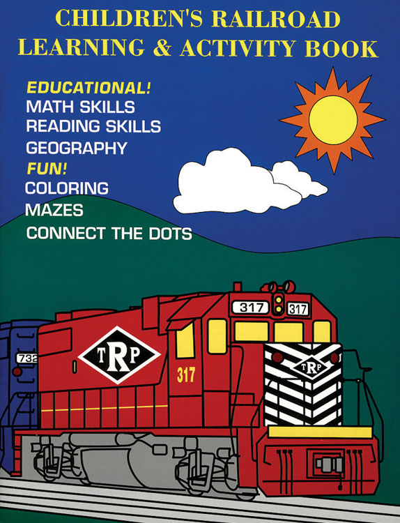 Children's Railroad Learning & Activity Book -- Softcover