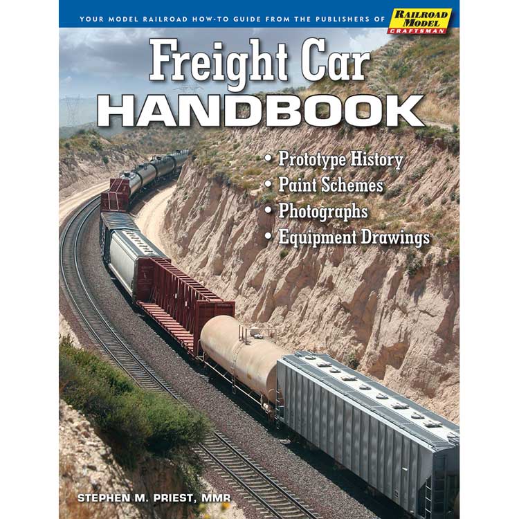 Freight Car Handbook - Softcover -- Prototype History, Paint Schemes, Photographs, Equipment Drawings