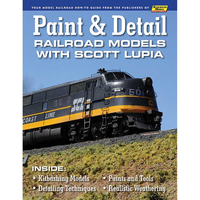 Paint & Detail Railroad Models with Scott Lupia -- Softcover
