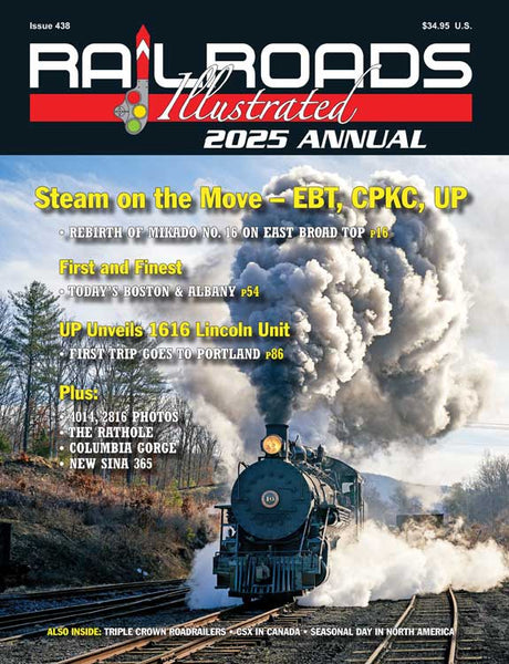 2025 Railroads Illustrated Annual -- Softcover, 116 Pages