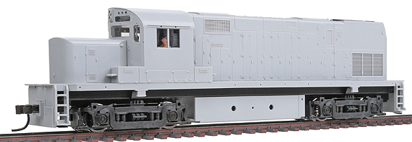 Alco C420 Phase 2B Low Nose, Dynamic Brakes - Standard DC - Master(R) Silve -- Undecorated, Low Nose, No Nose Light, w/Dynamic Brakes