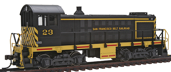Alco S1 - Standard DC - Master(R) Silver -- San Francisco Belt #23 (black, yellow)