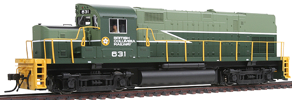 Alco C420 Phase 2B - Standard DC - Master(R) Silver -- British Columbia Railway #631
