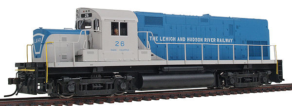 Alco C420 Phase 2B - Standard DC - Master(R) Silver -- Lehigh & Hudson River #26