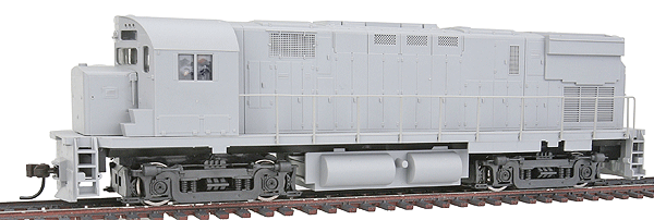 Alco C425 Phase II Horizontal Headlight - Standard DC - Master(R) Silver -- Undecorated