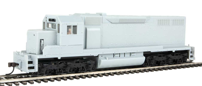 EMD SD35 Low Nose - Standard DC - Master(R) Silver -- No Nose Headlight, Undecorated