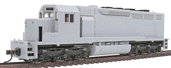 EMD SDP35 - Standard DC - Master(R) Silver -- Undecorated w/Nose Headlight