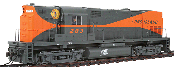 Alco C420 Phase I High Nose - Standard DC - Master(R) Silver -- Long Island #203 No Dynamic Brake