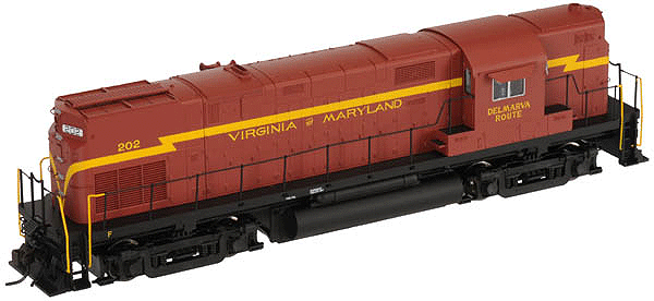Alco C420 Phase I High Nose - Standard DC - Master(R) Silver -- Virginia & Maryland #202 No Dynamic Brake