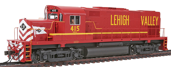 Alco C420 Phase I w/Sound & DCC - Master(R) Gold -- Lehigh Valley #415, Without Nose Light